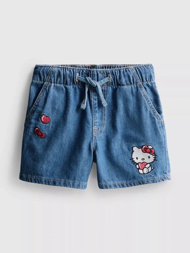 1,5–8 Jahre | Hello Kitty-Jeans-Shorts 1,5–8 Jahre | Hello Kitty-Jeans-Shorts