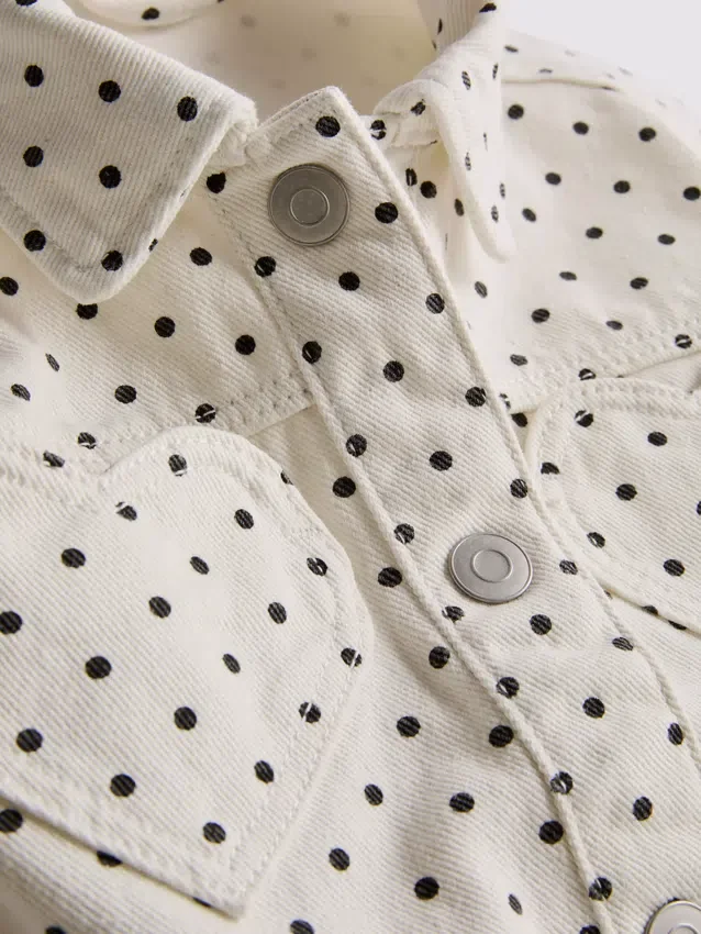 1,5–8 Jahre | Jeansjacke mit Polka-Dots 1,5–8 Jahre | Jeansjacke mit Polka-Dots