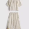 1,5–8 Jahre | Set aus gehäkelter Bluse und Hose 1,5–8 Jahre | Set aus gehäkelter Bluse und Hose