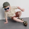 1,5–8 Jahre | Set aus Hemd und Shorts aus Slub-Baumwolle 1,5–8 Jahre | Set aus Hemd und Shorts aus Slub-Baumwolle