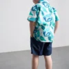 1,5–8 Jahre | Set aus Hemd und Shorts aus Slub-Baumwolle 1,5–8 Jahre | Set aus Hemd und Shorts aus Slub-Baumwolle