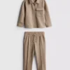 1,5–8 Jahre | Set aus Jacquard-Jacke mit Reißverschluss und Jogginghose 1,5–8 Jahre | Set aus Jacquard-Jacke mit Reißverschluss und Jogginghose