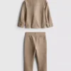 1,5–8 Jahre | Set aus Jacquard-Jacke mit Reißverschluss und Jogginghose 1,5–8 Jahre | Set aus Jacquard-Jacke mit Reißverschluss und Jogginghose