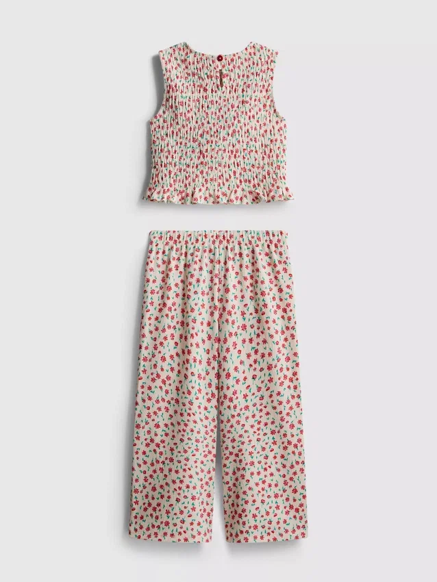 1,5–8 Jahre | Set aus ärmelloser Bluse und Hose 1,5–8 Jahre | Set aus ärmelloser Bluse und Hose