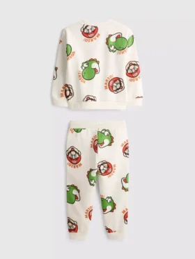 1,5–8 Jahre | „Super Mario World“-Set aus Sweatshirt und Jogginghose