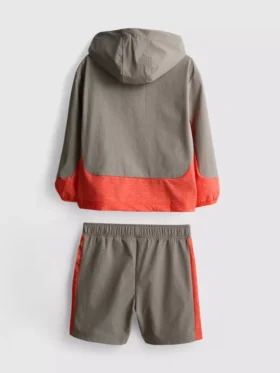 1,5–9 Jahre | Aktives Set aus Trainingsjacke und Shorts