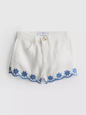 1,5–9 Jahre | bestickte Jeans-Shorts