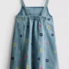1,5–9 Jahre | besticktes Jeans-Kleid 1,5–9 Jahre | besticktes Jeans-Kleid