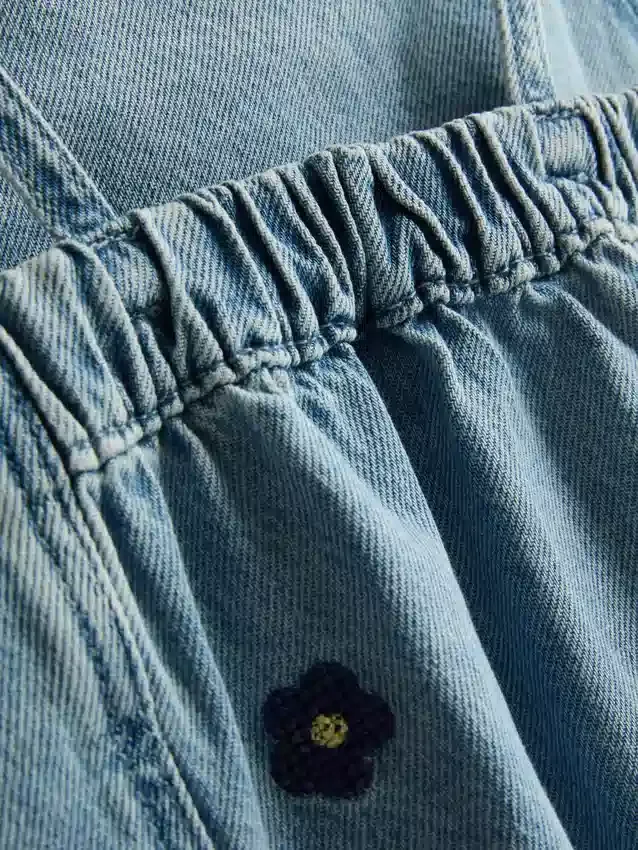 1,5–9 Jahre | besticktes Jeans-Kleid 1,5–9 Jahre | besticktes Jeans-Kleid