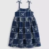 1,5–9 Jahre | Besticktes Smock-Kleid mit Spaghettiträgern 1,5–9 Jahre | Besticktes Smock-Kleid mit Spaghettiträgern