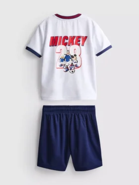 1,5–9 Jahre | Disney-Set aus T-Shirt und Shorts mit Minnie-Maus-Fußballmotiv