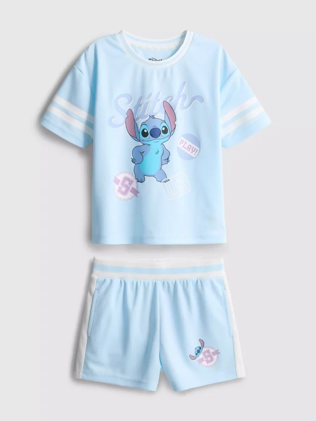 1,5–9 Jahre | Disney-Stitch-Set aus T-Shirt und Shorts 1,5–9 Jahre | Disney-Stitch-Set aus T-Shirt und Shorts