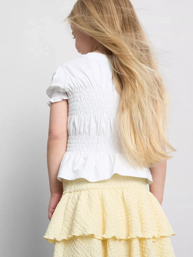 1,5–9 Jahre | Gerafftes Peplum-Oberteil 1,5–9 Jahre | Gerafftes Peplum-Oberteil