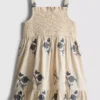 1,5–9 Jahre | Gerafftes Stufenkleid mit Blumenmuster 1,5–9 Jahre | Gerafftes Stufenkleid mit Blumenmuster