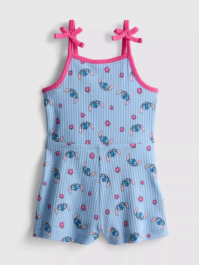 1,5–9 Jahre | Gerippter Strampler mit Disney-Figur „Stitch“ 1,5–9 Jahre | Gerippter Strampler mit Disney-Figur „Stitch“