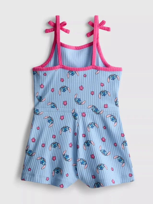1,5–9 Jahre | Gerippter Strampler mit Disney-Figur „Stitch“ 1,5–9 Jahre | Gerippter Strampler mit Disney-Figur „Stitch“