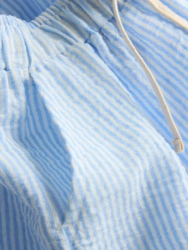 1,5–9 Jahre | Gestreifte Seersucker-Hose 1,5–9 Jahre | Gestreifte Seersucker-Hose