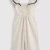 1,5–9 Jahre | Gestreifter Jumpsuit mit Rüschenborte 1,5–9 Jahre | Gestreifter Jumpsuit mit Rüschenborte