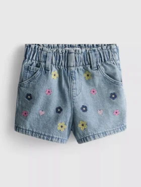 1,5–9 Jahre | Paperbag-Jeans-Shorts