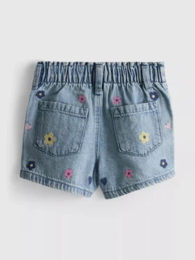 1,5–9 Jahre | Paperbag-Jeans-Shorts