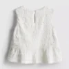1,5–9 Jahre | Ärmellose Bluse mit Schößchen 1,5–9 Jahre | Ärmellose Bluse mit Schößchen