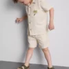 1,5–9 Jahre | Set aus besticktem Hemd und Shorts 1,5–9 Jahre | Set aus besticktem Hemd und Shorts
