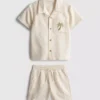 1,5–9 Jahre | Set aus besticktem Hemd und Shorts 1,5–9 Jahre | Set aus besticktem Hemd und Shorts