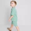 1,5–9 Jahre | Set aus gestreiftem Hemd und Shorts 1,5–9 Jahre | Set aus gestreiftem Hemd und Shorts