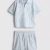 1,5–9 Jahre | Set aus gestreiftem Hemd und Shorts 1,5–9 Jahre | Set aus gestreiftem Hemd und Shorts