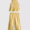 1,5–9 Jahre | Set aus gestreifter Peplum-Bluse und Hose 1,5–9 Jahre | Set aus gestreifter Peplum-Bluse und Hose