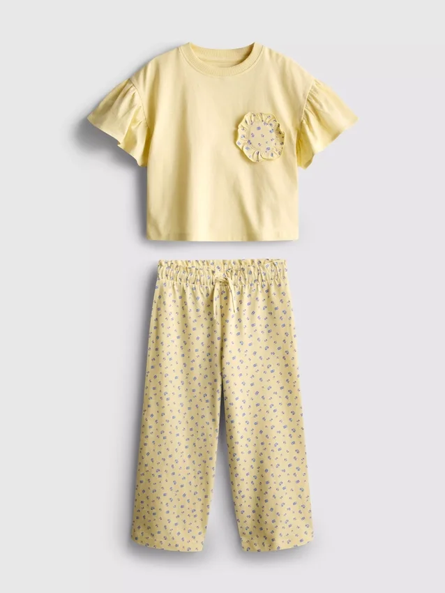 1,5–9 Jahre | Set aus Hemd mit Rüschen und Hose 1,5–9 Jahre | Set aus Hemd mit Rüschen und Hose