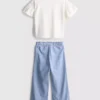 1,5–9 Jahre | Set aus Hemd mit Rüschen und Hose 1,5–9 Jahre | Set aus Hemd mit Rüschen und Hose