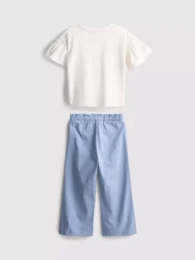 1,5–9 Jahre | Set aus Hemd mit Rüschen und Hose