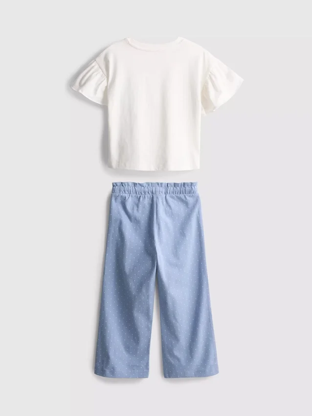 1,5–9 Jahre | Set aus Hemd mit Rüschen und Hose 1,5–9 Jahre | Set aus Hemd mit Rüschen und Hose