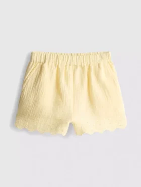 1,5–9 Jahre | Shorts mit Ösen und Wellenrand