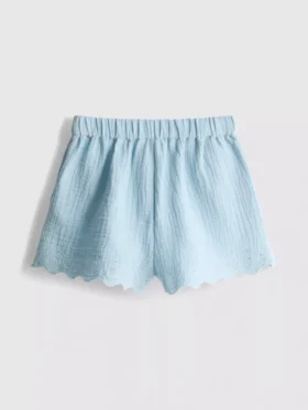 1,5–9 Jahre | Shorts mit Ösen und Wellenrand