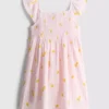 1,5–9 Jahre | Smockkleid mit Zitronenmuster 1,5–9 Jahre | Smockkleid mit Zitronenmuster