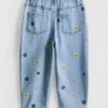 1–9 Jahre | Bestickte Mom-Jeans 1–9 Jahre | Bestickte Mom-Jeans