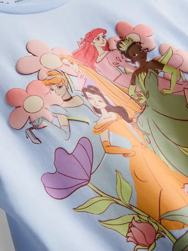 1–9 Jahre | Disney-Prinzessinnen-Set aus T-Shirt und Tutu-Rock 1–9 Jahre | Disney-Prinzessinnen-Set aus T-Shirt und Tutu-Rock