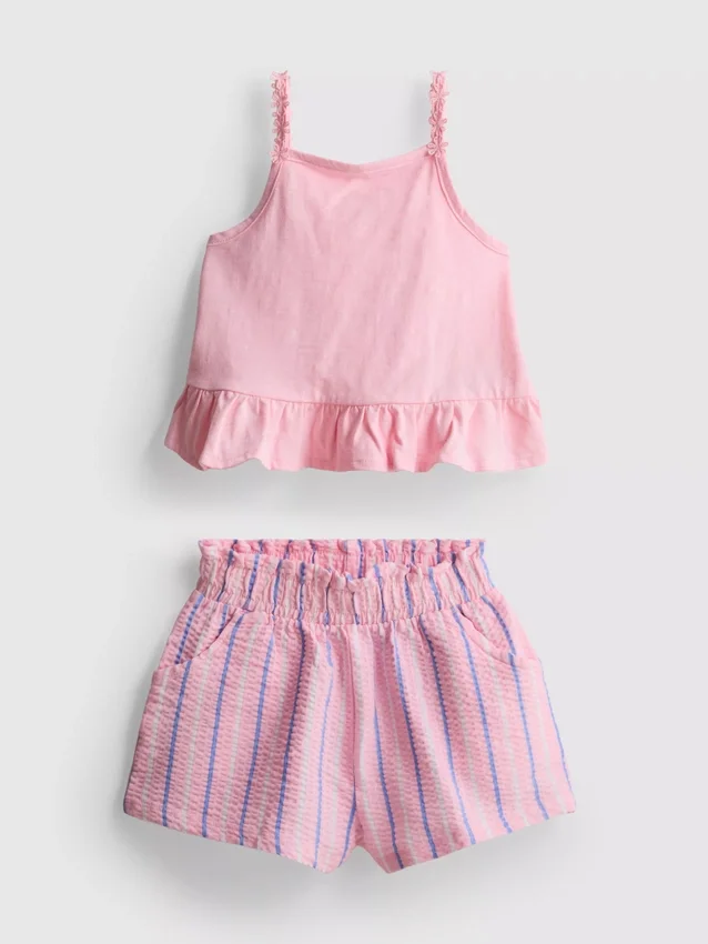 1–9 Jahre | Set aus Peplum-Oberteil und Shorts 1–9 Jahre | Set aus Peplum-Oberteil und Shorts