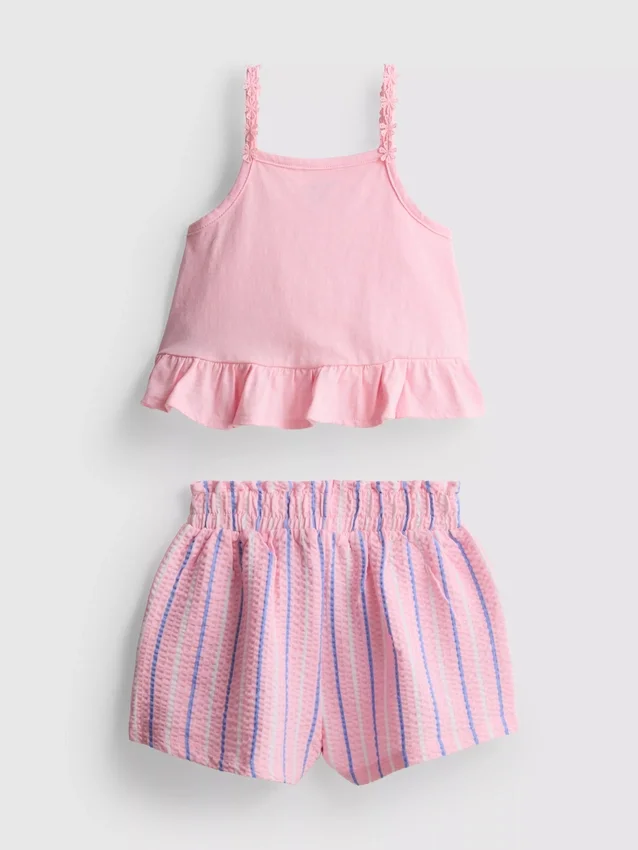 1–9 Jahre | Set aus Peplum-Oberteil und Shorts 1–9 Jahre | Set aus Peplum-Oberteil und Shorts