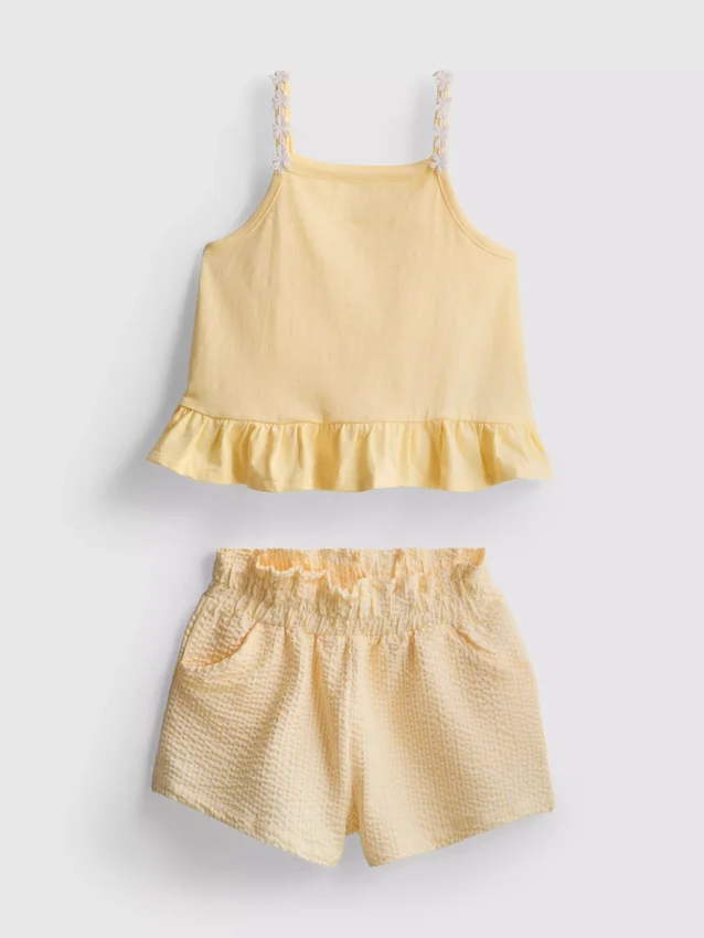 1–9 Jahre | Set aus Peplum-Oberteil und Shorts 1–9 Jahre | Set aus Peplum-Oberteil und Shorts