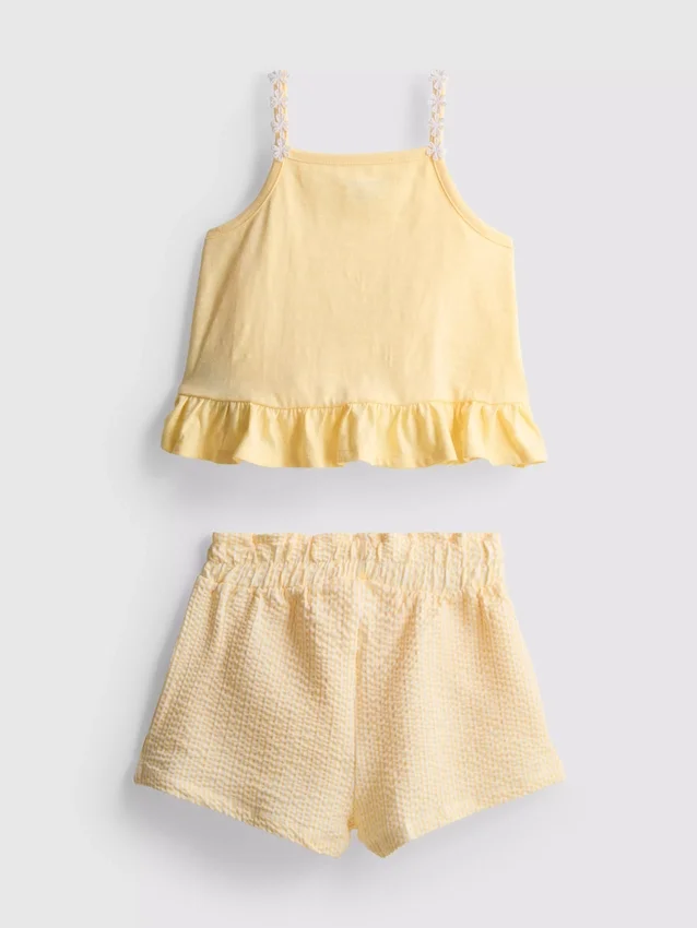 1–9 Jahre | Set aus Peplum-Oberteil und Shorts 1–9 Jahre | Set aus Peplum-Oberteil und Shorts