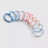 10er-Pack geflochtene Haargummis
