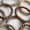 10er-Pack geflochtene Haargummis