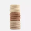 12er-Pack Stoff-Haargummis