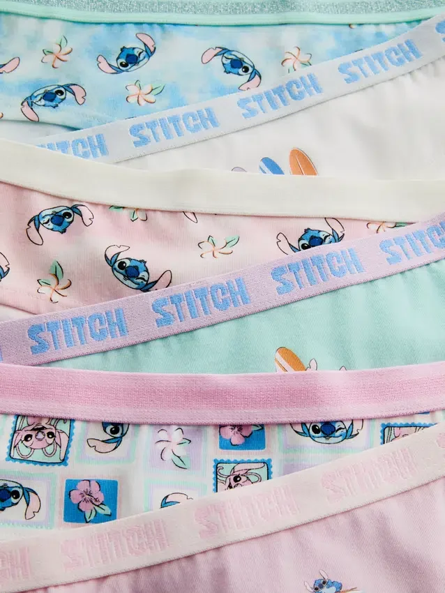 2–15 Jahre | 6er-Pack Disney-Stitch-Hipster-Slips 2–15 Jahre | 6er-Pack Disney-Stitch-Hipster-Slips