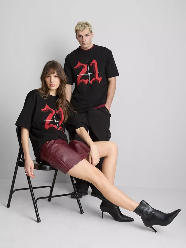 21 Savage Kurzarm-T-Shirt 21 Savage Kurzarm-T-Shirt