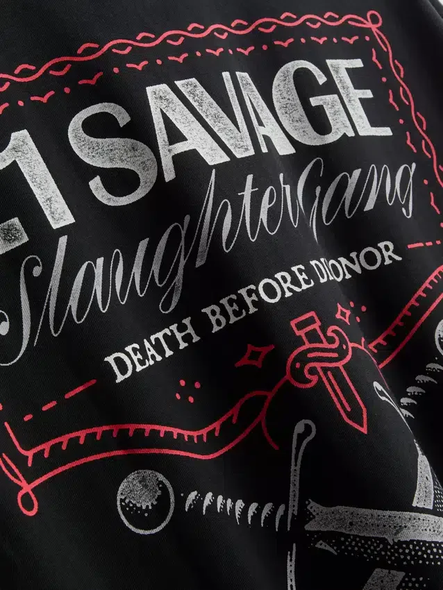 21 Savage Kurzarm-T-Shirt 21 Savage Kurzarm-T-Shirt
