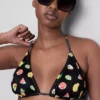 2er-Pack bedrucktes Dreieck-Bikini-Oberteil 2er-Pack bedrucktes Dreieck-Bikini-Oberteil